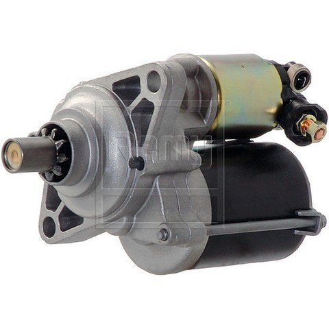 Remy Starter, Premium Remanufactured, 8 Millimeter X 1.25 Battery Post, Model Mtpo, Flange Mount, Without Over Crank Protection – 17621