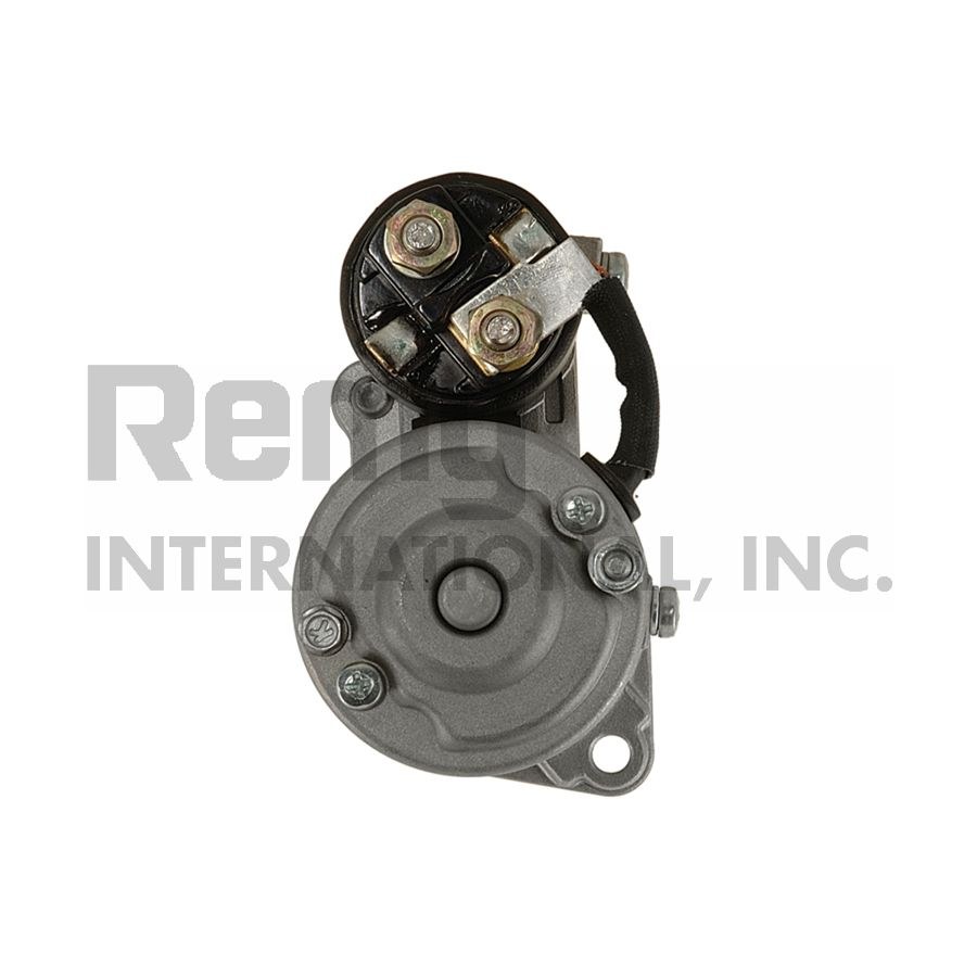 Remy Starter, Premium Remanufactured, 8 Millimeter X 1.25 Battery Post, Model Mdpg, Flange Mount, Without Over Crank Protection – 17645