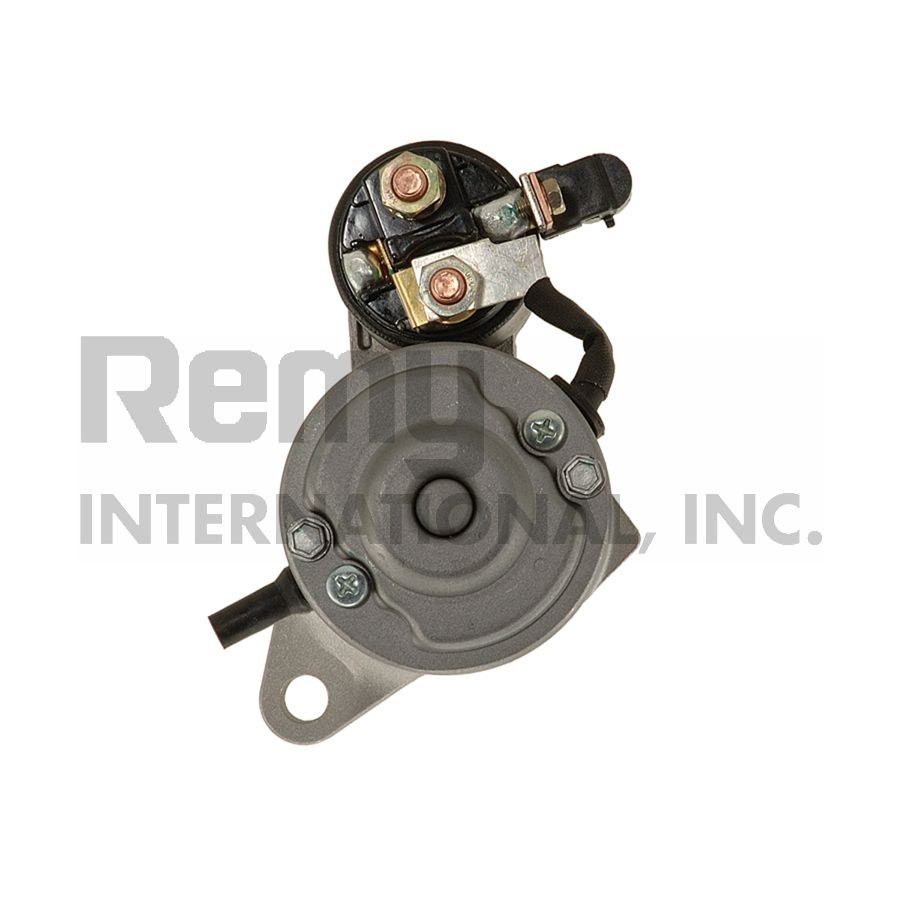 Remy Starter, Premium Remanufactured, 8 Millimeter X 1.25 Battery Post, Model MIPGM02, Flange Mount, Without Over Crank Protection – 17699