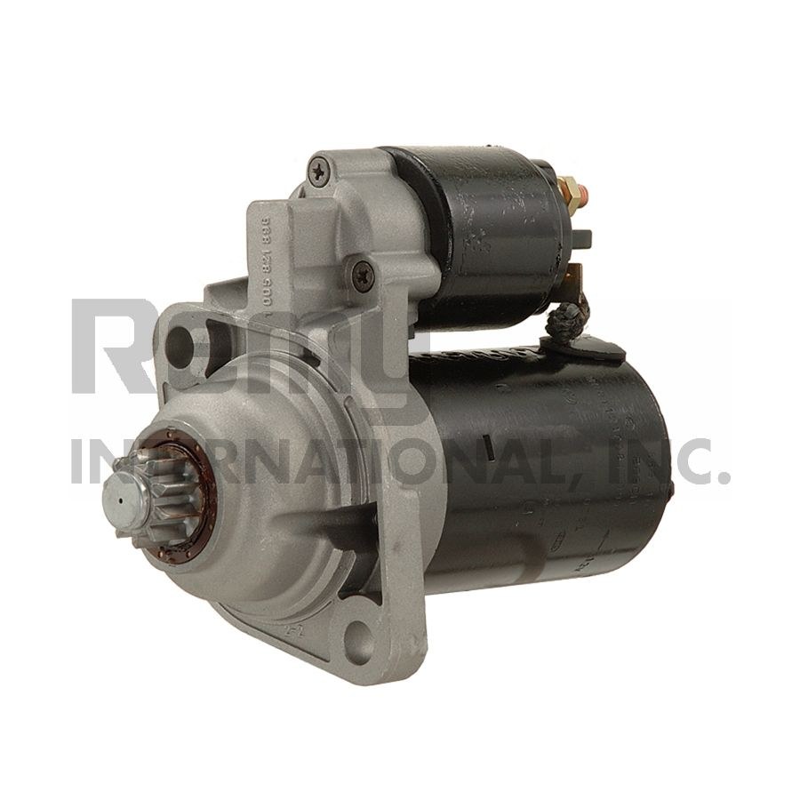 Remy Starter, Premium Remanufactured, 8 Millimeter X 1.25 Battery Post, Model Bopg, Flange Mount, Without Over Crank Protection – 17702