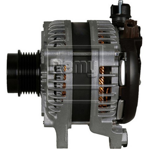 Remy Alternator/ Generator, Premium Remanufactured, 12 Volt, 215 Amp, 6 Groove Serpentine Belt, Internal Fan – 23040