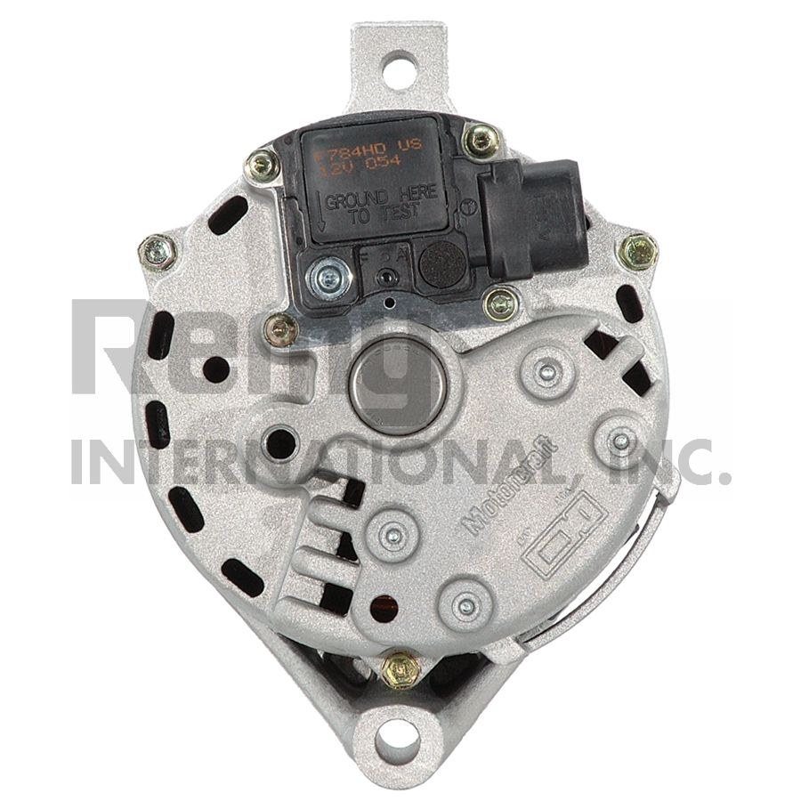 Remy Alternator/ Generator, Premium Remanufactured, Male Spade Positive Battery Output Terminal, External Fan, Model FDEI2G – 23611