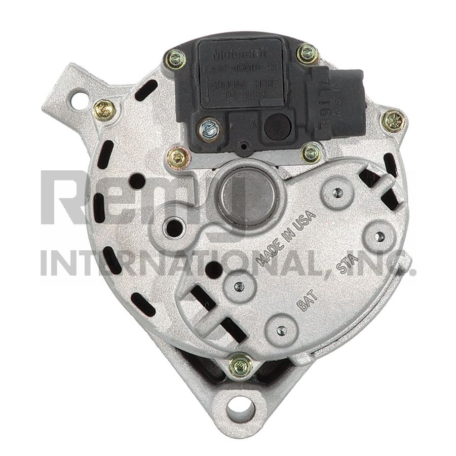 Remy Alternator/ Generator, Premium Remanufactured, Male Spade Positive Battery Output Terminal, External Fan, Model FDEI2G – 23621
