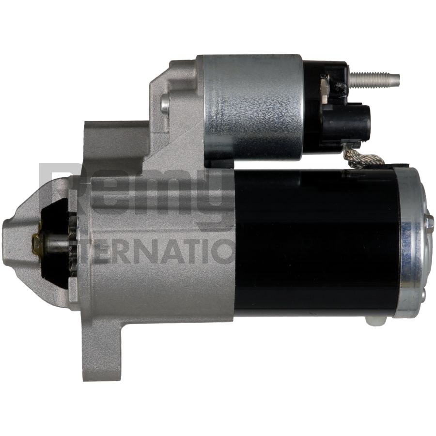 Remy Starter, Premium Remanufactured, 8 Millimeter X 1.25 Battery Post, Model MIPGM02, Flange Mount, Without Over Crank Protection – 25030