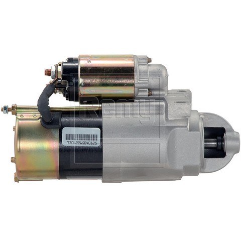 Remy Starter, Premium Remanufactured, 8 Millimeter X 1.25 Battery Post, Model DRPG260M, Pad Mount, Without Over Crank Protection – 25062