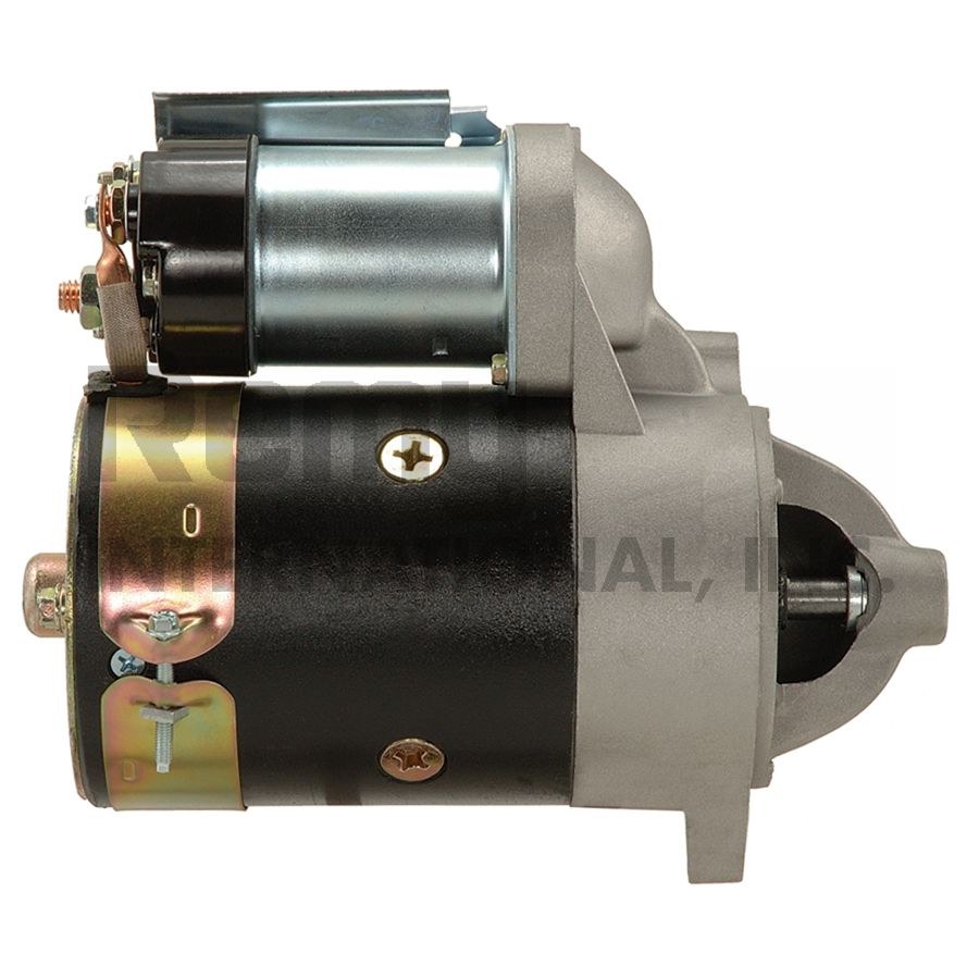 Remy Starter, Premium Remanufactured, 5/16 Inch Battery Post, Model FDWD4.5N, Flange Mount, Without Over Crank Protection, With 9 Pinion Teeth – 25228