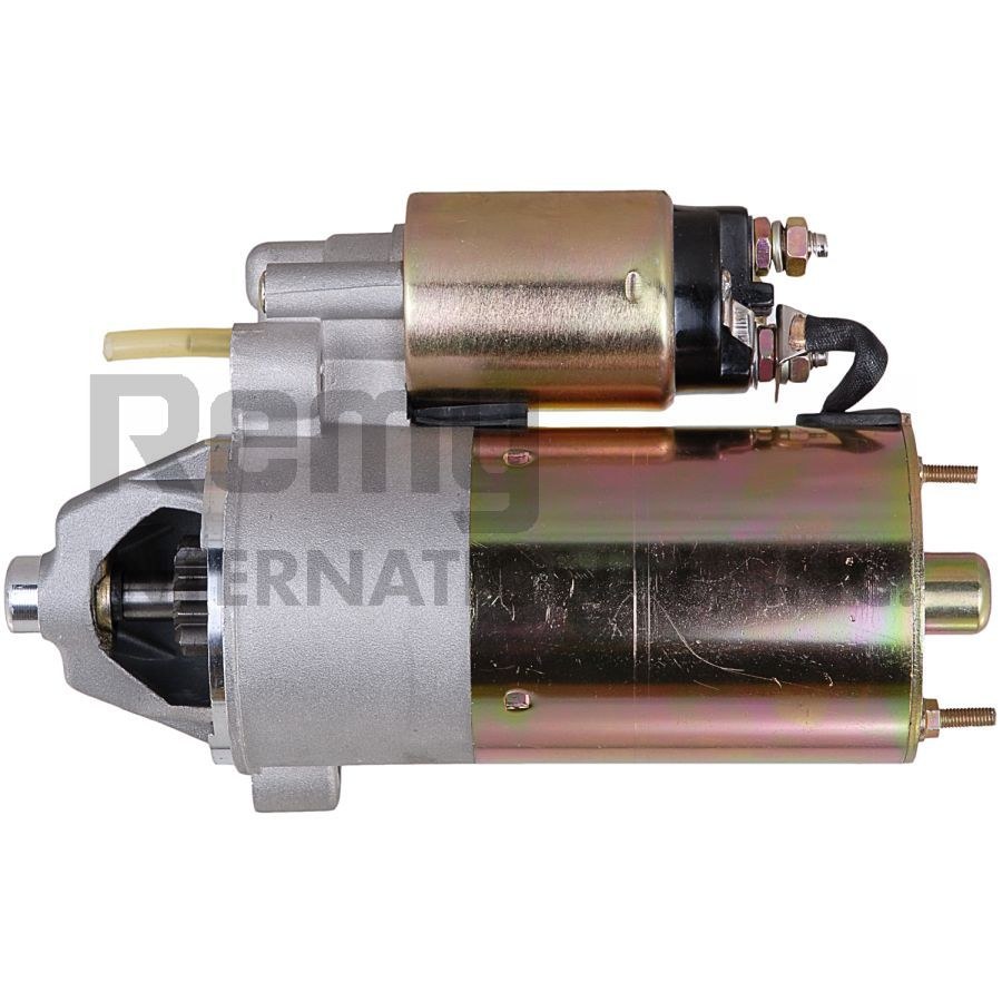 Remy Starter, Premium Remanufactured, 8 Millimeter X 1.25 Battery Post, Model Fdpglg, Flange Mount, Without Over Crank Protection – 25509