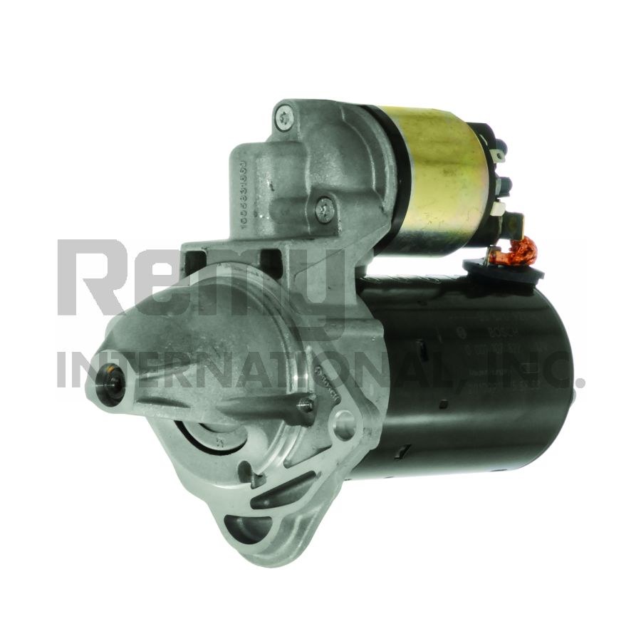 Remy Starter, Premium Remanufactured, 8 Millimeter X 1.25 Battery Post, Model Bopg, Flange Mount, Without Over Crank Protection – 26003