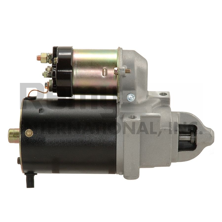 Remy Starter, Premium Remanufactured, 8 Millimeter X 1.25 Battery Post, Model DRWD255, Pad Mount, Without Over Crank Protection – 26059