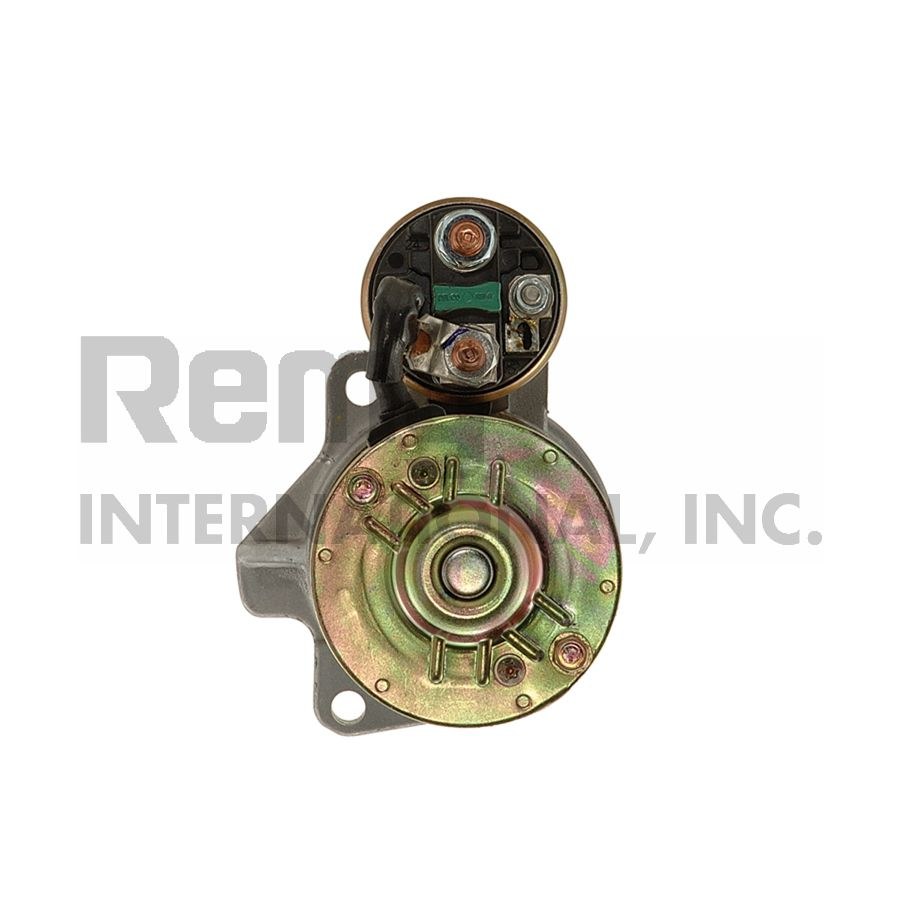 Remy Starter, Premium Remanufactured, 8 Millimeter X 1.25 Battery Post, Model DRPG260L, Flange Mount, Without Over Crank Protection – 26432