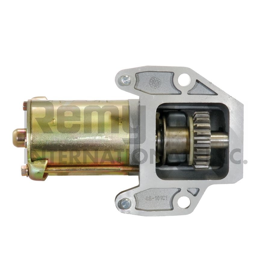 Remy Starter, Premium Remanufactured, 8 Millimeter X 1.25 Battery Post, Model Fdpg, Side Mount, Without Over Crank Protection – 28731