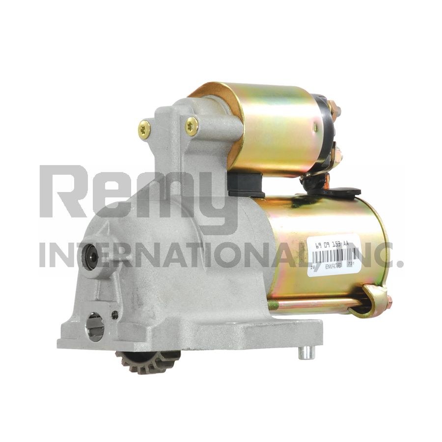 Remy Starter, Premium Remanufactured, 8 Millimeter X 1.25 Battery Post, Model Fdpg, Side Mount, Without Over Crank Protection – 28731