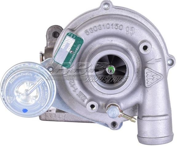 Remy Turbocharger, OE Turbo, Remanufactured, Fixed Geometry Turbine, Journal Bearing, With Gasket – D6019