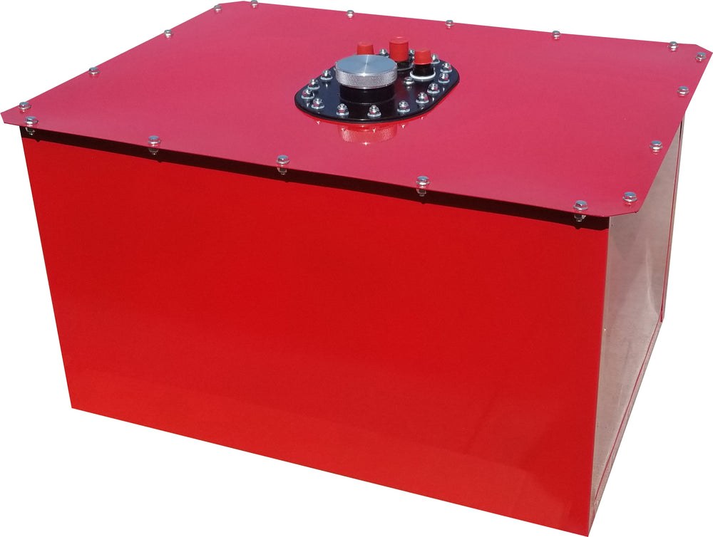 Rci Fuel Cell, Side to Side, 25 Inch Length X 17 Inch Width X 17 Inch Height, 26 Gallon, Powder Coated, Red, Steel, Without Mounting Hardware – 1262C