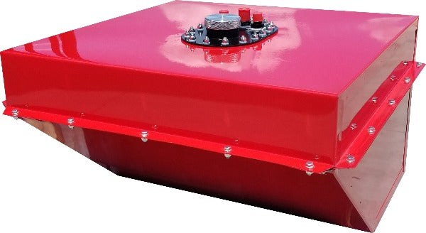 Rci Fuel Cell, Wedge, 25 Inch Length X 27 Inch Width X 18 Inch Height, 26 Gallon, Powder Coated, Red, Steel, Without Mounting Hardware – 1262F
