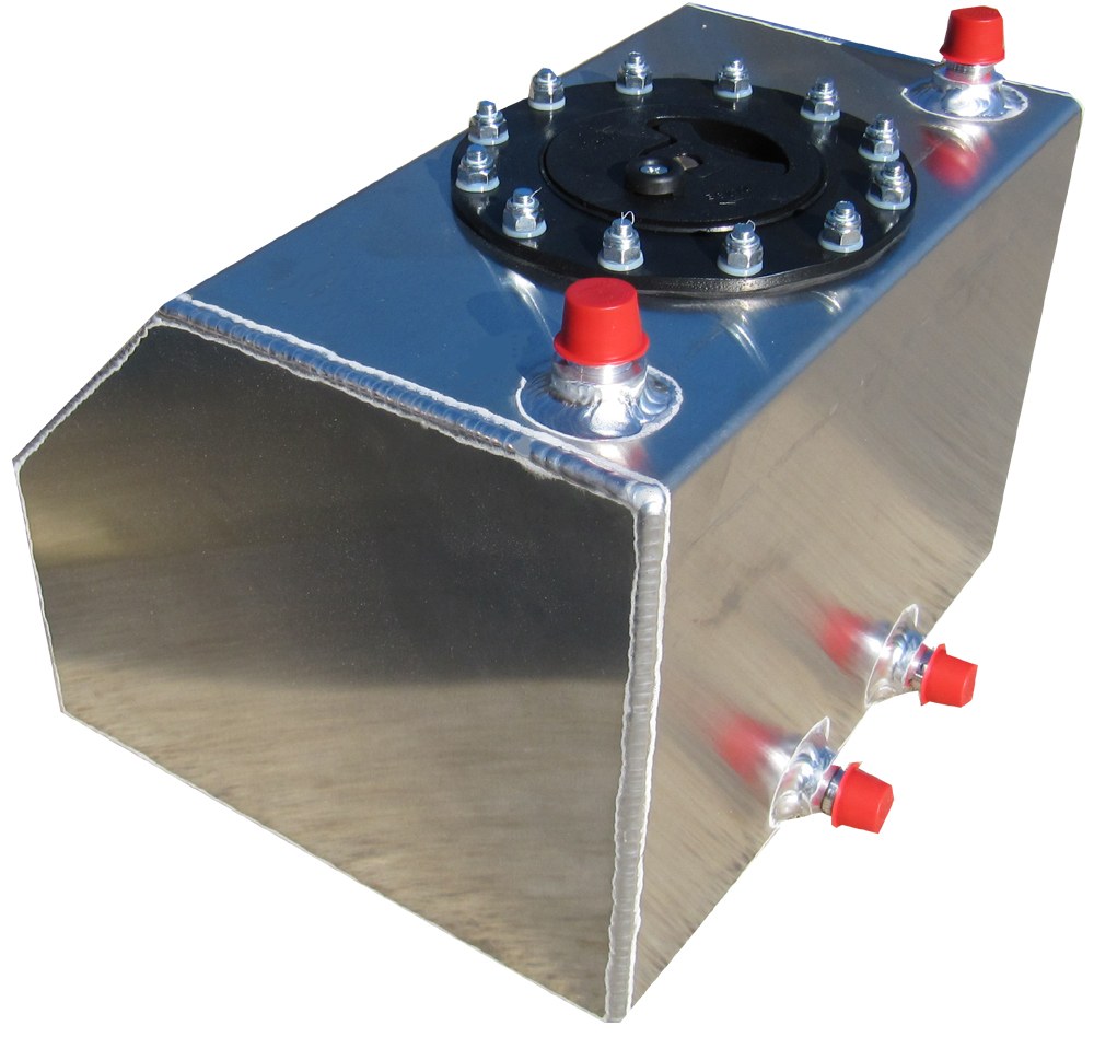 Rci Fuel Cell, 10 Inch Length X 12 Inch Width X 8 Inch Height, 4 Gallon, Natural, Aluminum, Without Mounting Hardware – 2040A
