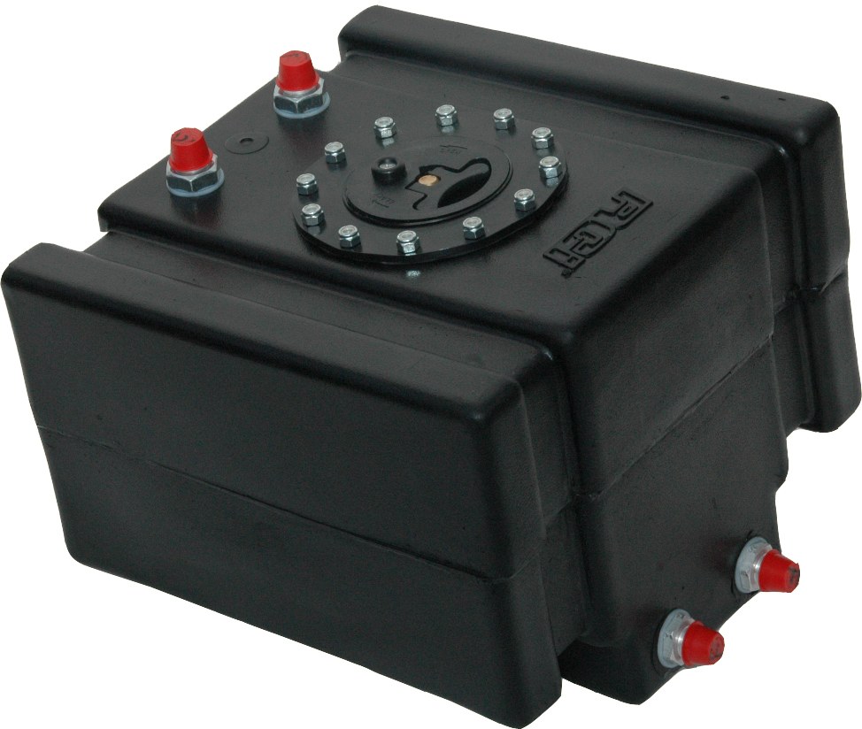 Rci Fuel Cell, 13 Inch Length X 13 Inch Width X 8 Inch Height, 5 Gallon, Powder Coated, Black, Polyethylene, Without Mounting Hardware – 2050D