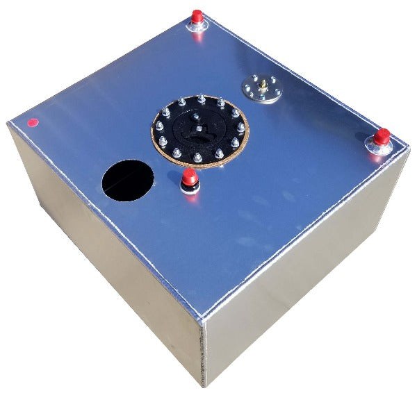 Rci Fuel Cell, Holley Pump Ready, 18 Inch Length X 20 Inch Width X 10 Inch Height, 15 Gallon, Natural, Aluminum, Without Mounting Hardware – 2150HS