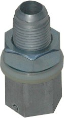 Rci Fuel Cell Roll Over Valve, #8 AN Hex to #8 AN Hex, Male Threads, Bolt-IN Type, Non-Bulkhead Fitting, Straight Valve – 7020A