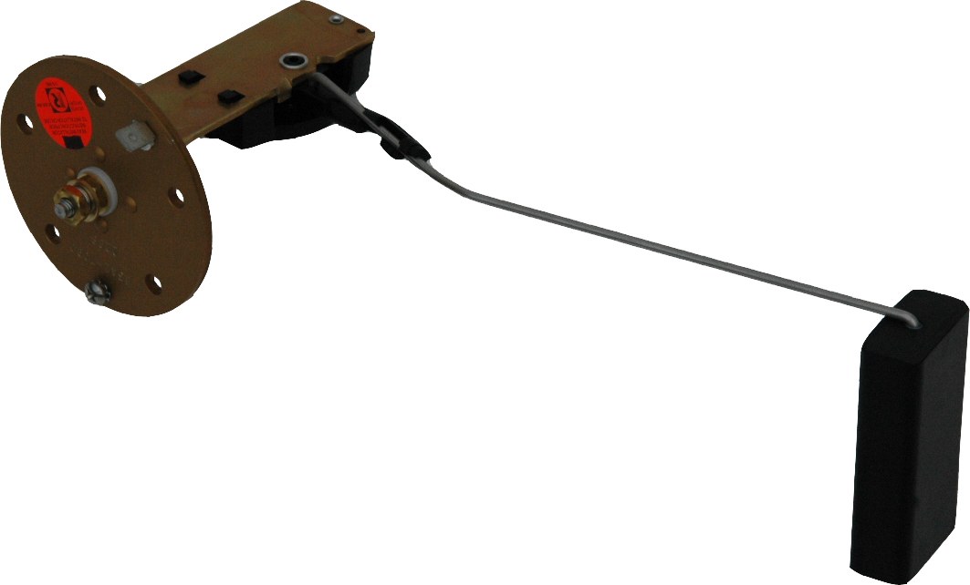 Rci Fuel Cell Sending Unit, For Use with Aftermarket Fuel Cells Without Foam, 0 – 90 Ohms, Digital Output, 5 Bolt Mount, Gold, Stainless Steel – 7060B
