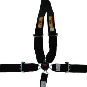 Rci Seat Belt, 16.1 Sfi Rated, Not DOT Street Approved, 5 Point, 3 Inch Width, Camlock, Black, Single – 9511CD