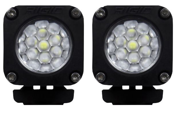 Rigid Industries Backup Light – LED, Bumper Mount, Set of 2, Black – 20541
