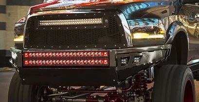 Rigid Industries Light Bar, Radiance, LED, 20 Inch Length, 9 Clear Bulb, 92 Watt/ 6.57 Amp Draw, Broad Spot Beam, 7128 Raw Lumens – 220023