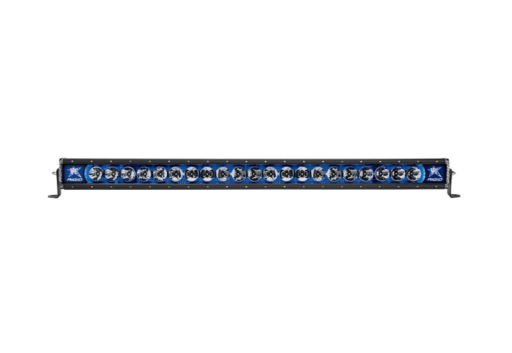 Rigid Industries Light Bar, Radiance, LED, 40 Inch Length, 21 Clear Bulb, 204 Watt/ 14.57 Amp Draw, Broad Spot Beam, 16632 Raw Lumens – 240013