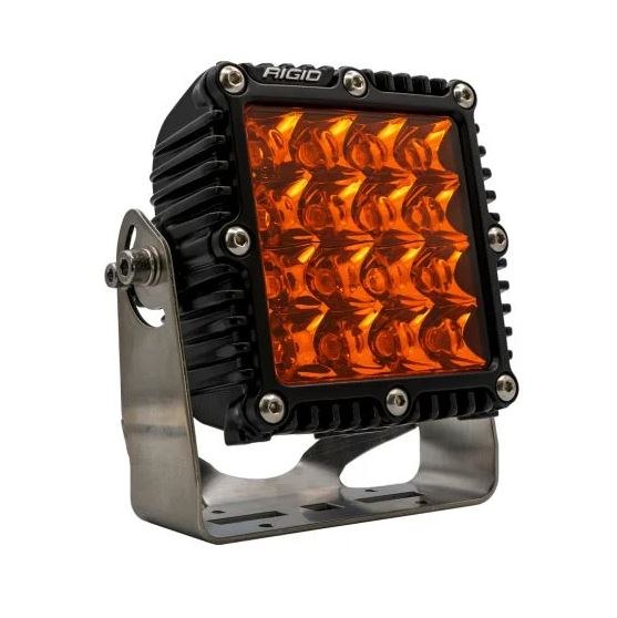 Rigid Industries Driving/ Fog Light, Q-Series Pro, LED Bulb, 16 Clear Bulbs, 7 Inch Square, 123 Watt/ Amp Draw 8.8 Amp, Spot Beam – 244293
