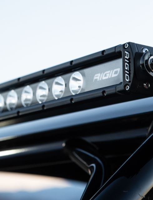 Rigid Industries Light Bar, Radiance Plus Sr-Series, LED, 50 Inch, 36 Clear Bulb, 262 Watt/ 19.1 Amp, Broad Spot Beam, 29376 Raw Lumens – 250603