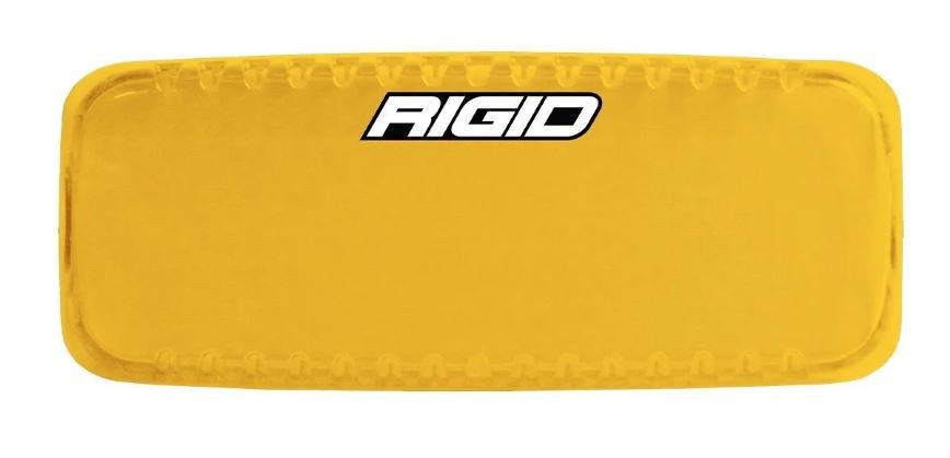 Rigid Industries Driving/ Fog Light Cover, Srq Series, 4-5/16 Inch X 1-13/16 Inch Rectangular, Amber, Polycarbonate – 311933