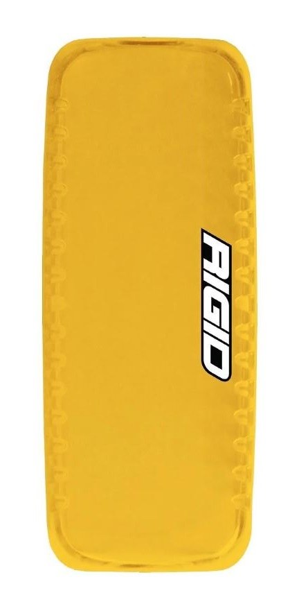 Rigid Industries Driving/ Fog Light Cover, Srq Series, 4-5/16 Inch X 1-13/16 Inch Rectangular, Amber, Polycarbonate – 311933