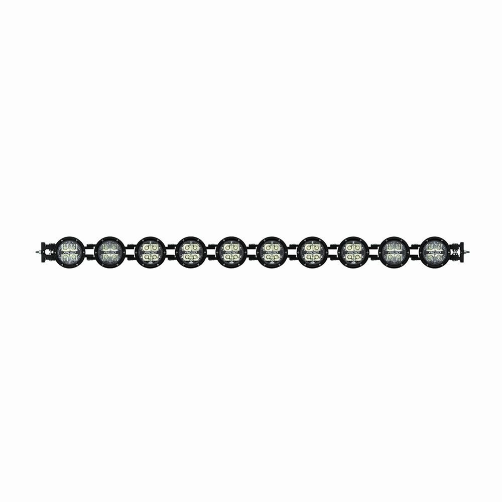 Rigid Industries Light Bar, 360 Connect, LED Bulb, 50 Inch Length, 40 LED Bulbs, 250.6 Watt/ 17.9 Amp Draw at 14 Volt DC, Combo Beam – 36310