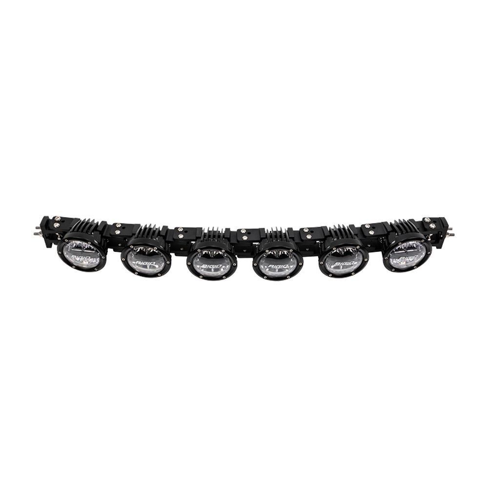 Rigid Industries Light Bar, 360 Connect, LED Bulb, 50 Inch Length, 40 LED Bulbs, 250.6 Watt/ 17.9 Amp Draw at 14 Volt DC, Combo Beam – 36310