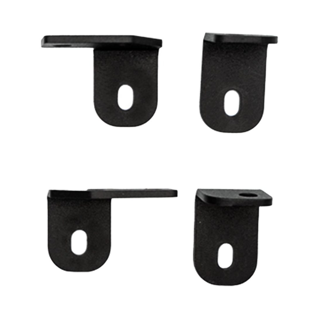 Rigid Industries Driving/ Fog Light Mounting Bracket, Bolt-On A-Pillar Mount, Powder Coated, Black, Stainless Steel – 37203
