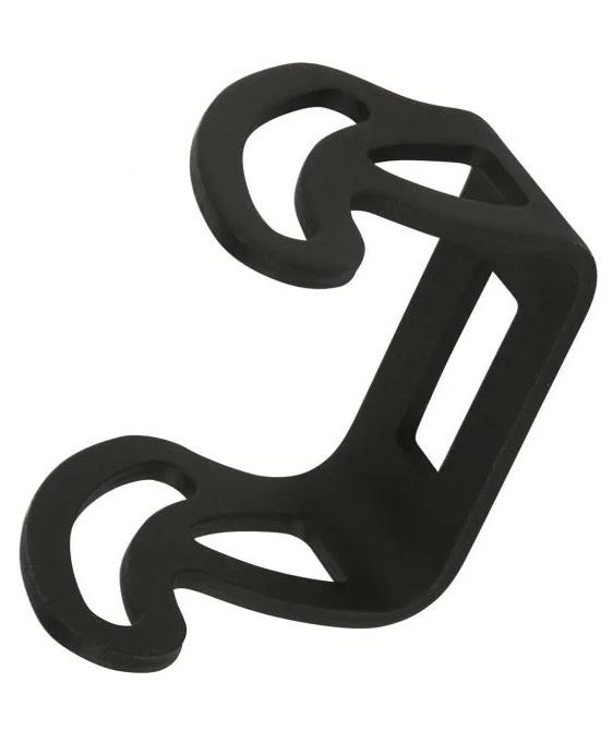Rigid Industries Driving/ Fog Light Mounting Bracket, D-Series (dually), Bolt-On, Use to Install D-Series Lights, Powder Coated, Black, Steel – 40184