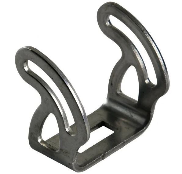 Rigid Industries Driving/ Fog Light Mounting Bracket, D-Series (dually), Bolt-On, Use to Install D-Series Lights, Stainless Steel – 40185