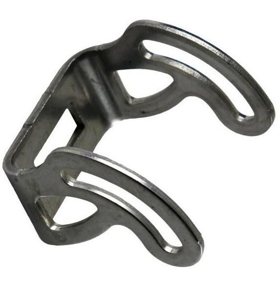 Rigid Industries Driving/ Fog Light Mounting Bracket, D-Series (dually), Bolt-On, Use to Install D-Series Lights, Stainless Steel – 40185
