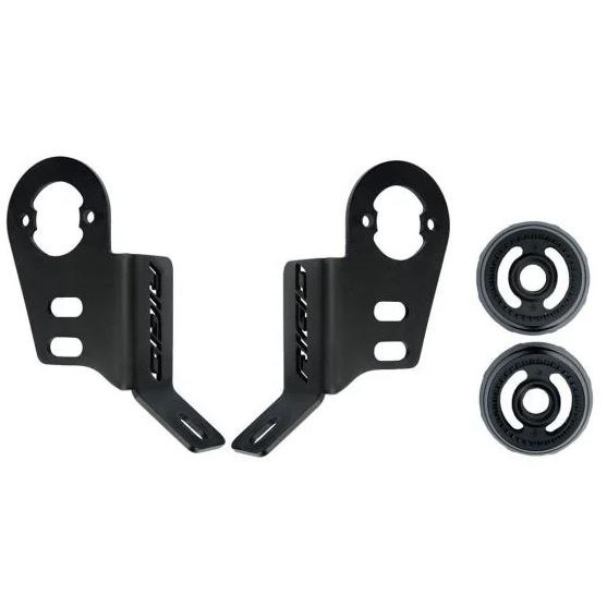 Rigid Industries Exterior Mirror Bracket, Reflect, Powder Coated, Black, Stainless Steel – 41648