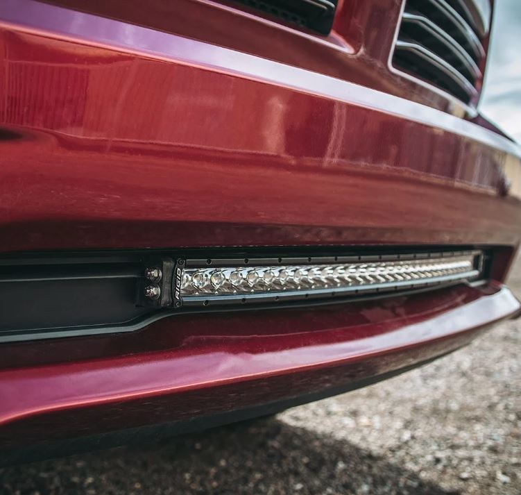 Rigid Industries Light Bar Mounting Kit, Bumper Mount, Mounts One 40 Inch Sr-Series/ Rds Sr-Series/ Midnight Sr-Series Light Bar – 41672