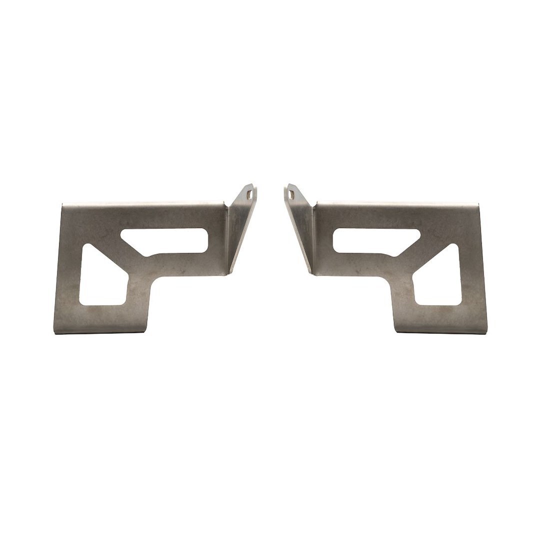 Rigid Industries Light Bar Mounting Kit, Sr Series, Fits 20 Inch Sr-Series Light Bar, Bumper Mount, Mounts One Light Bar, Silver – 46612