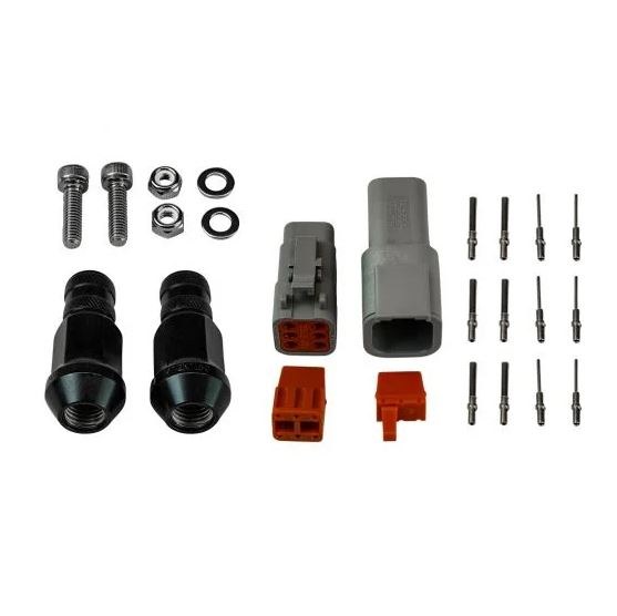 Rigid Industries Center High Mount Stop Light, LED, Red Lens, Red Bulb, With Mounting Bracket/ Hardware/ Connector and Extended Lug Nuts – 46727