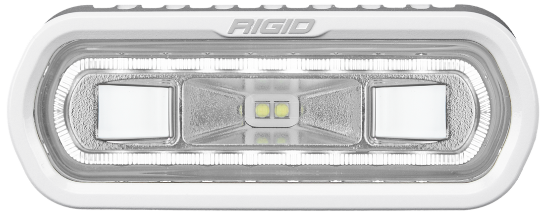 Rigid Industries Backup Light – LED, Sr-L Spreader Series, Surface Mount, 14 Watts, 1452 Raw Lumens, 1 Amp Draw, Clear Bulb – 51100