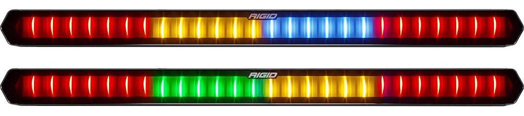 Rigid Industries Light Bar, Chase, LED, 28 Inch Length, Clear Bulb, 25 Watt/ 1.79 Amp Draw, Rear Beam, 2010 Raw Lumens – 901802
