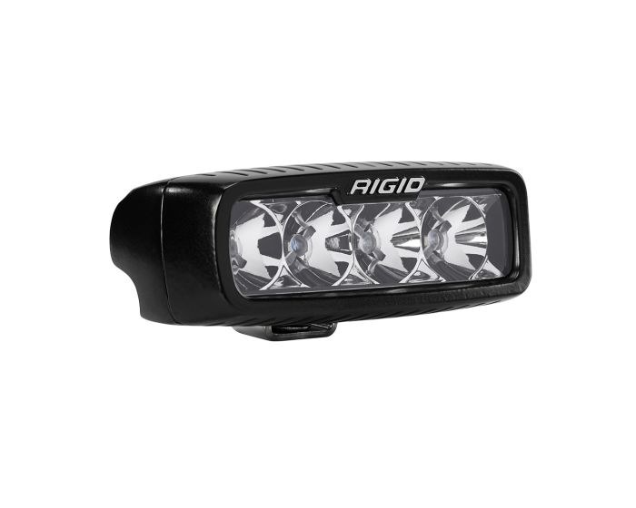 Rigid Industries Driving/ Fog Light, Srq Series, LED Bulb, 4 LED Clear Bulb, 4-5/16 Inch X 1-13/16 Inch Rectangular – 904113