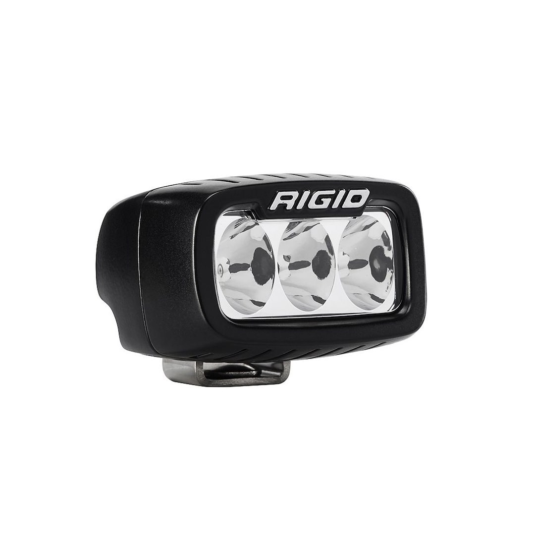 Rigid Industries Driving/ Fog Light, SRM2, LED Bulb, Clear Bulbs, 2 Inch X 3 Inch Rectangular, 23 Watt Bulbs Amp Draw 1.64 Amp, Driving Beam – 912313
