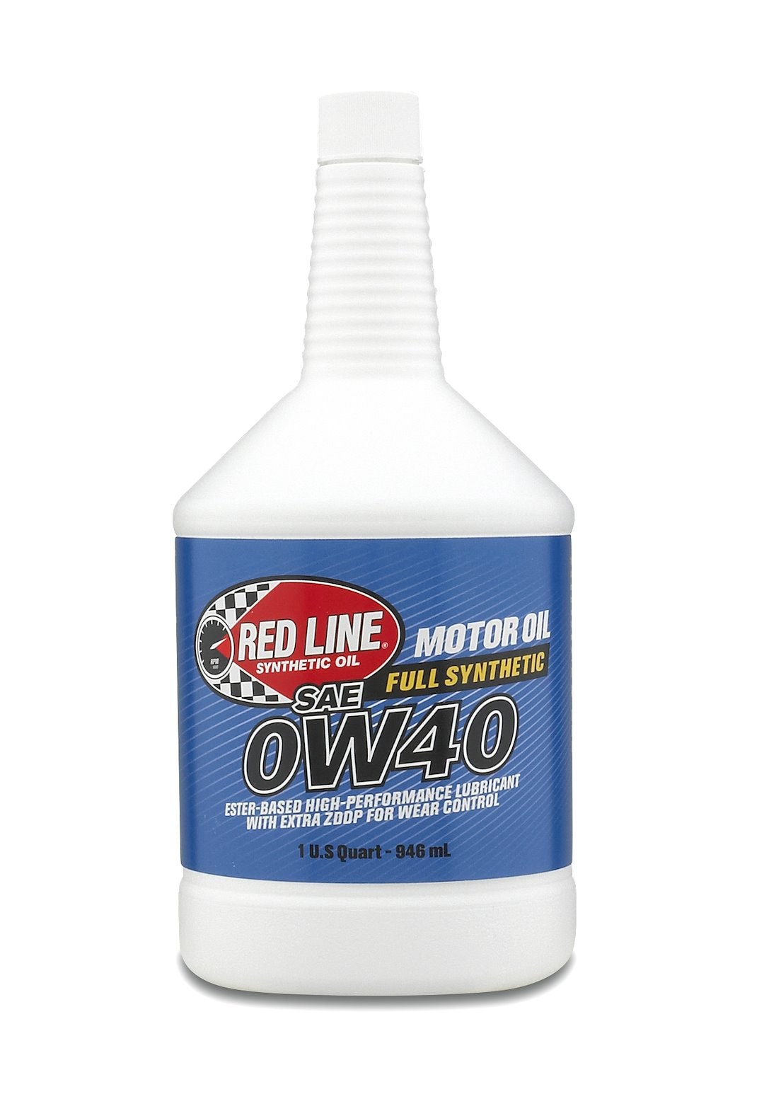 Red Line Oil, SAE 0W-40, Synthetic, 1 Quart Bottle, Single – 11104