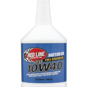 Red Line Oil, SAE 10W40, Synthetic, 1 Quart Bottle, Single, Motor Oil – 11404