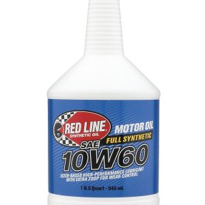 Red Line Oil, SAE 10W60, Synthetic, 1 Quart Bottle, Single – 11704