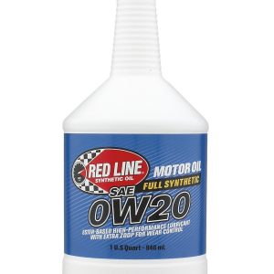 Red Line Oil, SAE 0W-20, Fully Synthetic, 1 Quart Bottle, Single – 11804